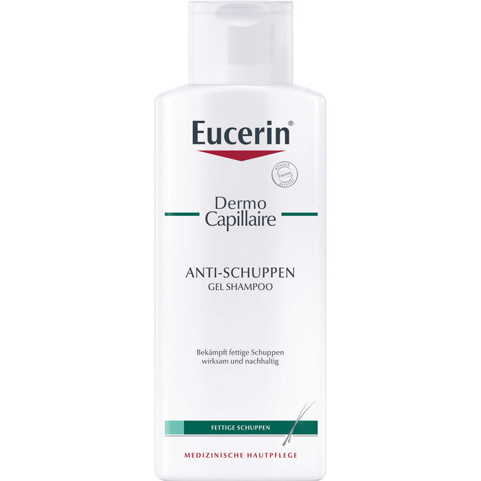 Eucerin Dermo Capillaire Anti-Schuppen Gel Shampoo, 250 ml Shampoing