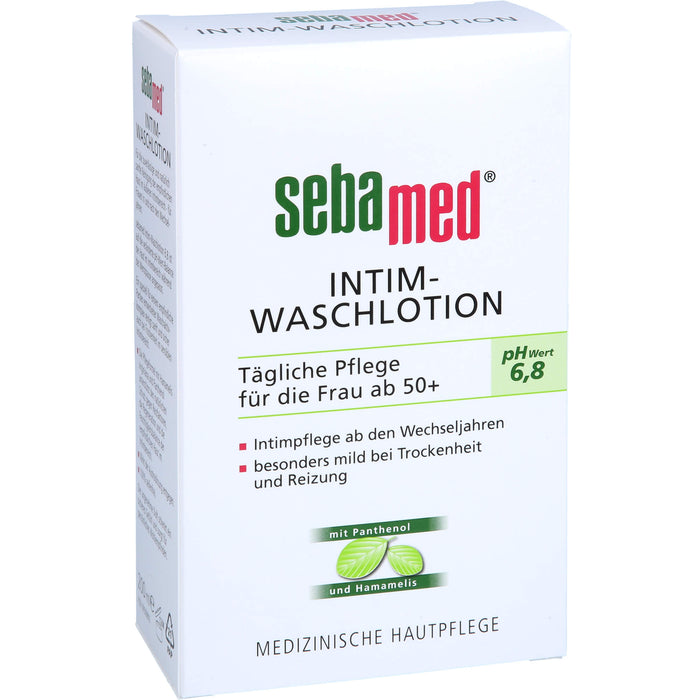 sebamed Intim-Waschlotion tägliche Pflege für die Frau ab 50+, 200 ml liquid soap