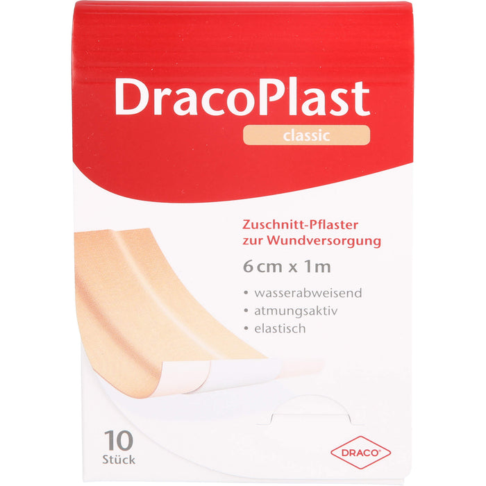 DracoPlast Classic Pflaster 1 m x 6 cm zur Wundversorgung, 1 pc Pansement
