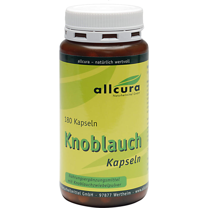 allcura Knoblauch Kapseln, 180 pcs. Capsules