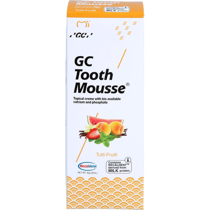 Dent-o-care GC Tooth Mousse Tutti-Frutti, 40 g Crème