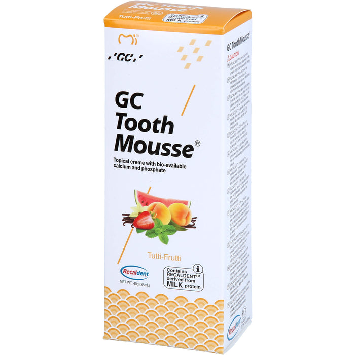 Dent-o-care GC Tooth Mousse Tutti-Frutti, 40 g Crème