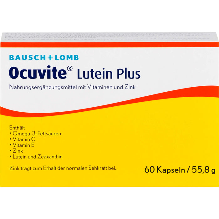 Ocuvite Lutein plus Kapseln, 60 pc Capsules