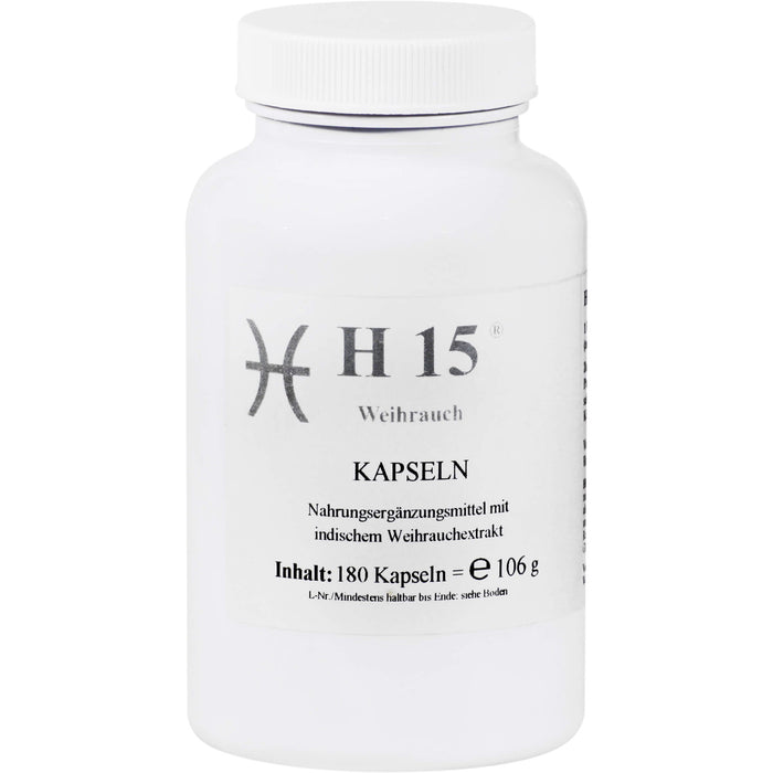 GALL PHARMA H15 Weihrauch 350 mg GPH Kapseln, 180 pc Capsules