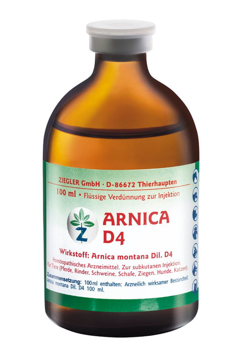 ZIEGLER Arnica D 4 Dilution, 100 ml Lösung