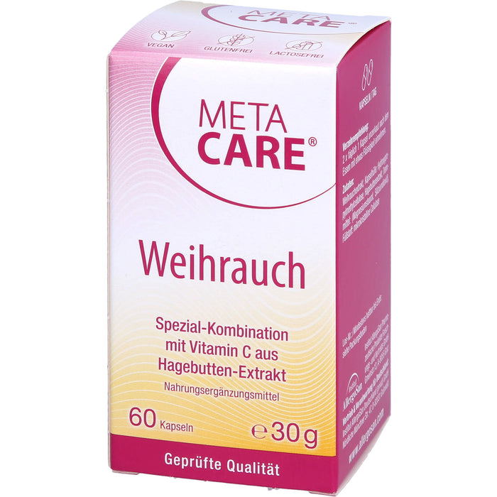 Meta Care Weihrauch Kapseln, 60 St. Kapseln