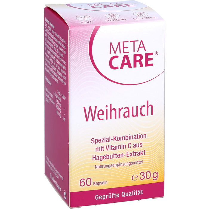 Meta Care Weihrauch Kapseln, 60 St. Kapseln