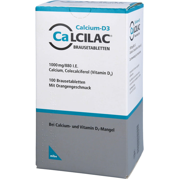 Calcilac Brausetabletten, 100 St. Tabletten