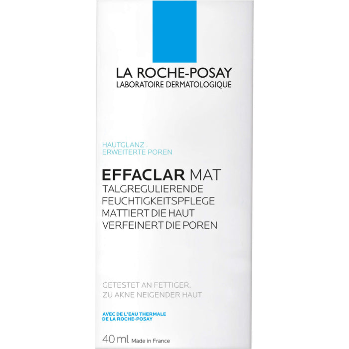 LA ROCHE-POSAY Effaclar Mat talgregulierende Feuchtigkeitspflege Creme, 40 ml Cream