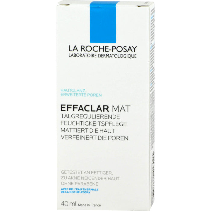 LA ROCHE-POSAY Effaclar Mat talgregulierende Feuchtigkeitspflege Creme, 40 ml Crème