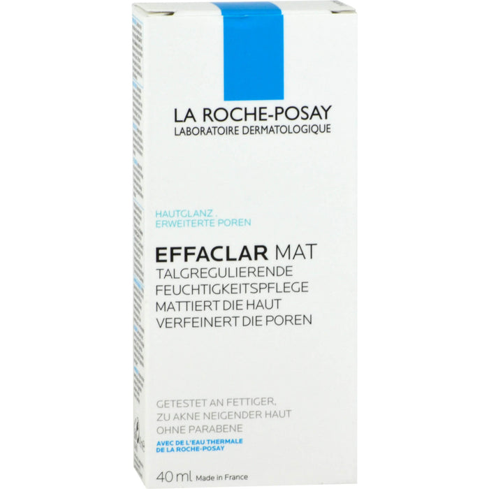 LA ROCHE-POSAY Effaclar Mat talgregulierende Feuchtigkeitspflege Creme, 40 ml Cream