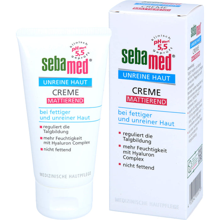 sebamed Unreine Haut mattierende Creme, 50 ml Crème