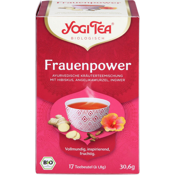 YOGI TEA Frauen Power ayurvedische Kräuterteemischung, 17 pcs. Filter bag