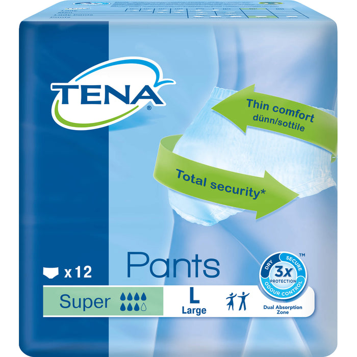 TENA Pants Super Large ConfioFit, 4X12 St