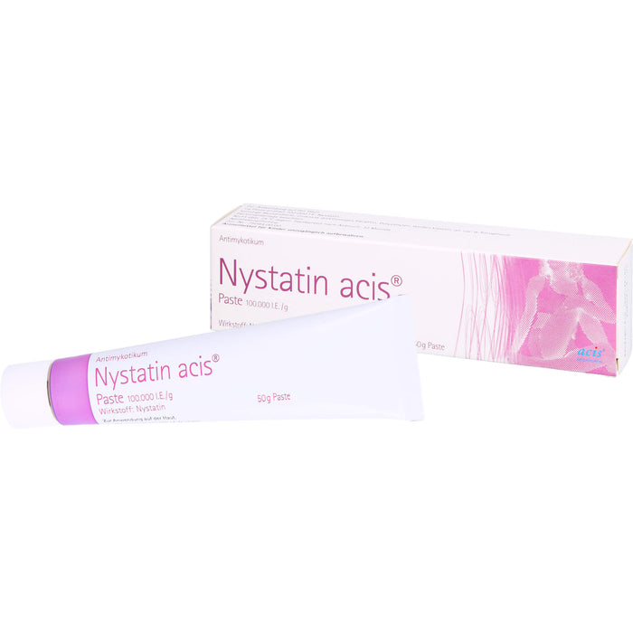 Nystatin acis Paste Antimykotikum, 50 g Crème