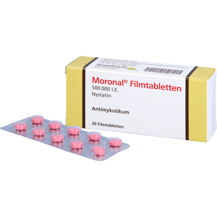 Dermapharm Moronal Filmtabletten Antimykotikum, 30 pc Tablettes