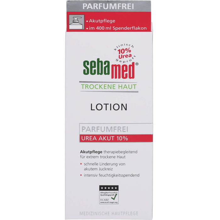 sebamed Trockene Haut Parfumfrei Lotion Urea 5%, 400 ml LOT