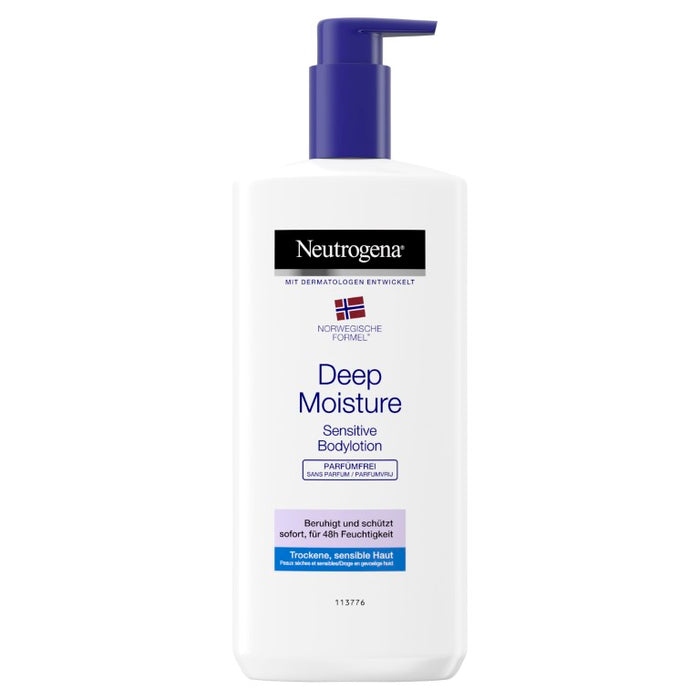 Neutrogena Deep Moisture Bodylotion Sensitive, 400 ml Körperpflege