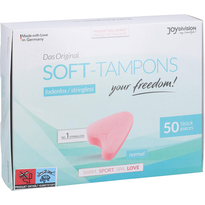 Soft-Tampons normal, 50 pcs. Tampons