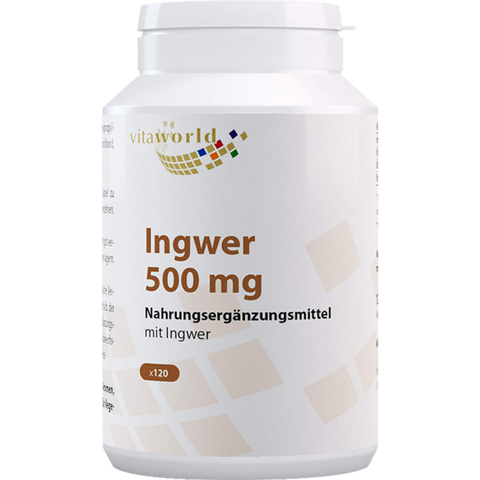 Ingwer Kapseln 500mg, 120 St KAP