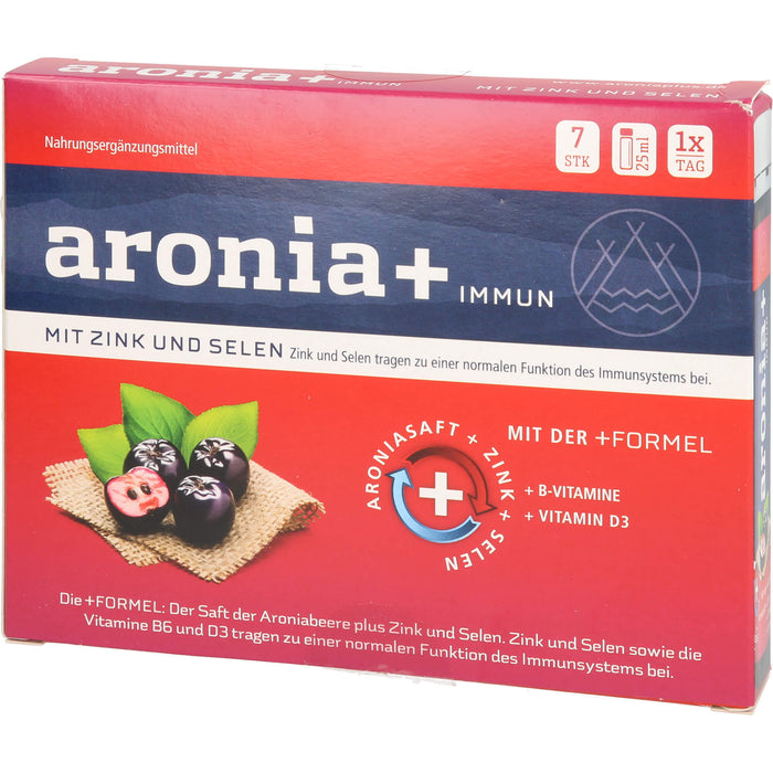 aronia+ immun Trinkfläschchen, 7 St. Ampullen