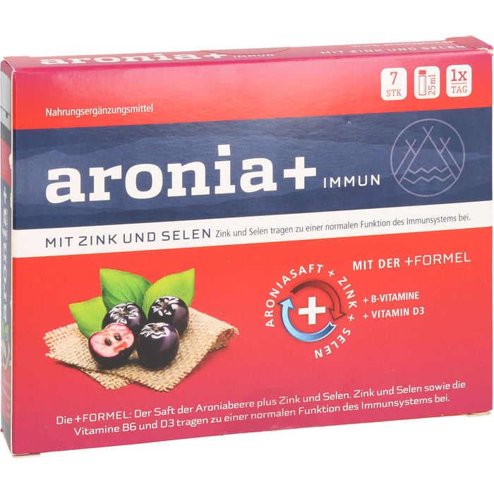 aronia+ immun Trinkfläschchen, 7 pcs. Ampoules