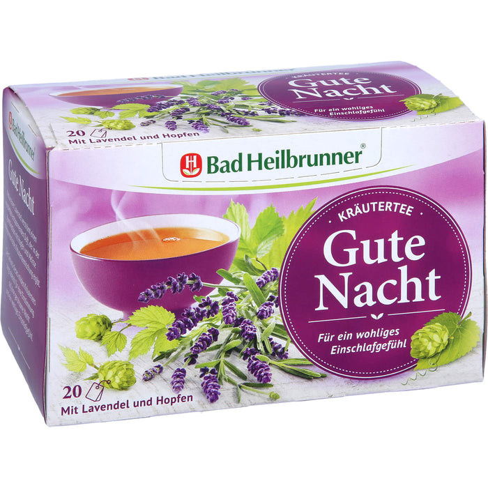 Bad Heilbrunner Kräutertee Gute Nacht, 20 St FBE