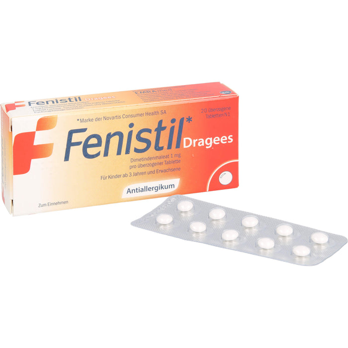 Fenistil Emra Dragees, 20 pc Tablettes