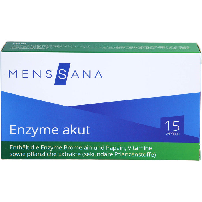 Enzyme akut MensSana, 15 St KAP