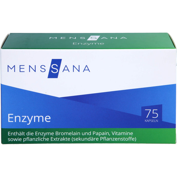 MensSana Enzyme Kapseln, 75 pcs. Capsules