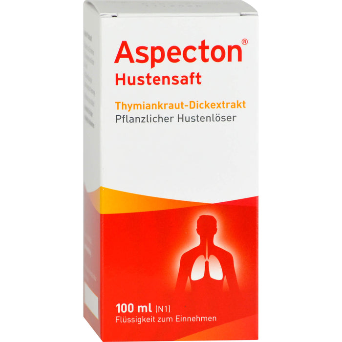 Aspecton Hustensaft, 100 ml Solution