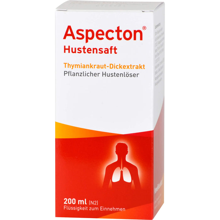 Aspecton Hustensaft, 200 ml Solution