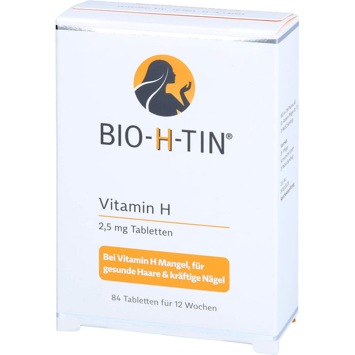 BIO-H-TIN Vitamin H 2,5 mg Tabletten, 84 St. Tabletten