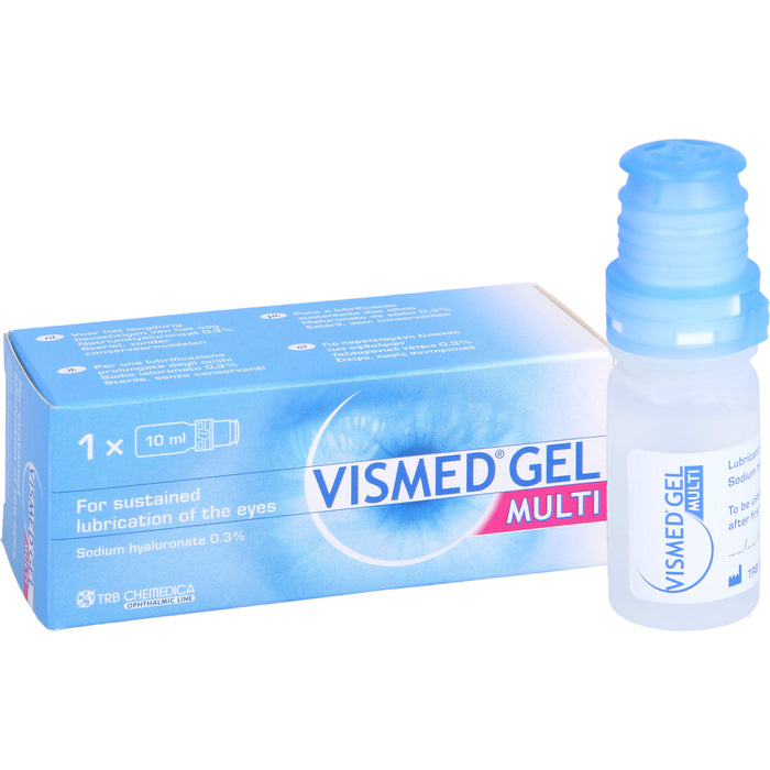 VISMED Gel Multi befeuchtende Augentropfen, 10 ml Solution