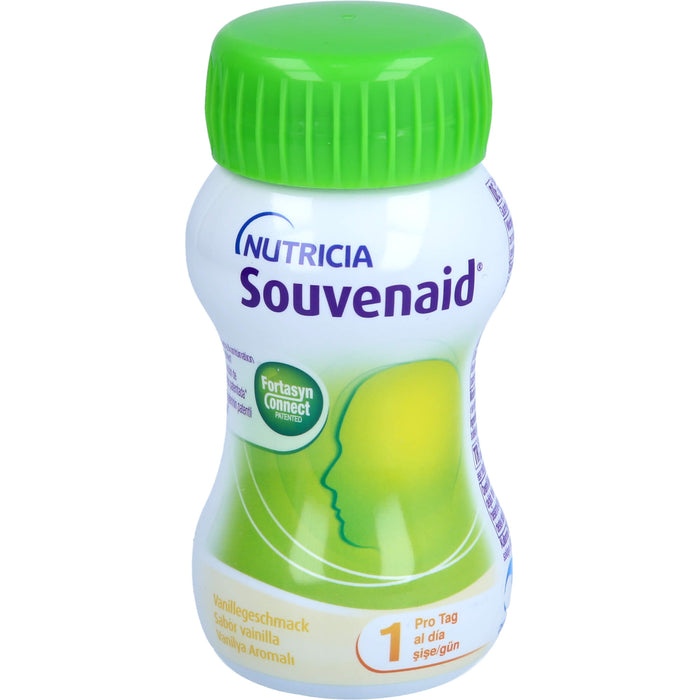 NUTRICIA Souvenaid Vanillegeschmack Trinkflaschen, 4 St. Flaschen