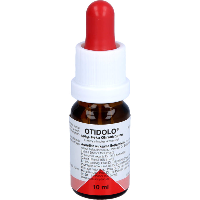 OTIDOLO spag. Peka Ohrentropfen, 10 ml Lösung