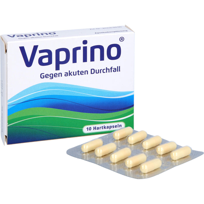 Vaprino Kapseln gegen Durchfall, 10 pc Capsules