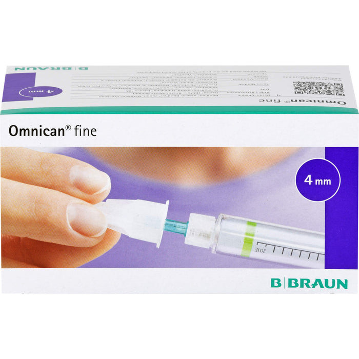 Omnican fine Penkanülen 31G 0,25x4mm, 100 St KAN