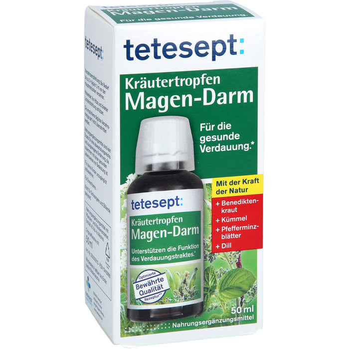 tetesept Kräutertropfen Magen-Darm, 50 ml TRO