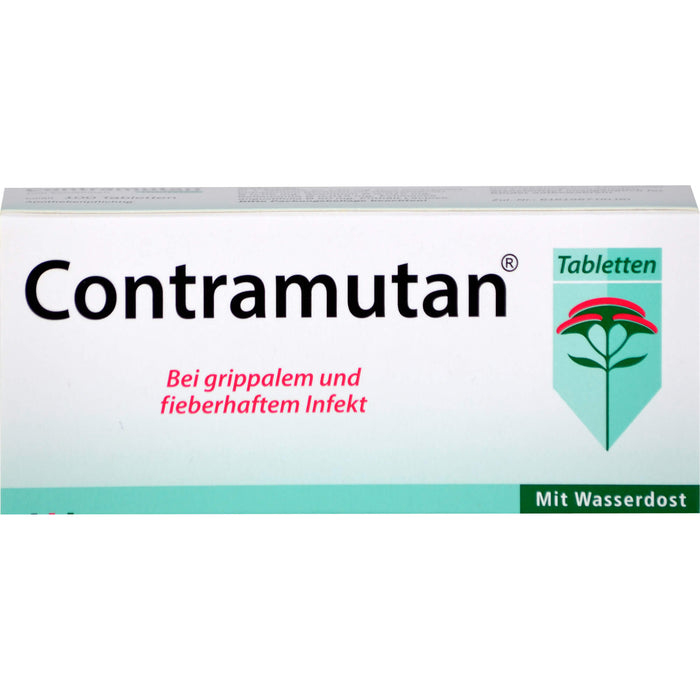 Contramutan Tabletten bei grippalem und fieberhaftem Infekt, 100 pc Tablettes