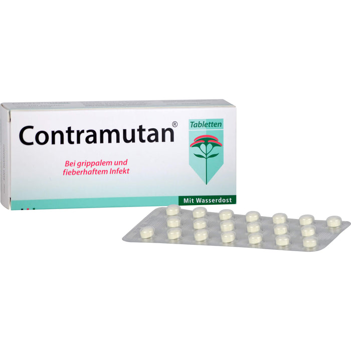 Contramutan Tabletten bei grippalem und fieberhaftem Infekt, 100 pc Tablettes