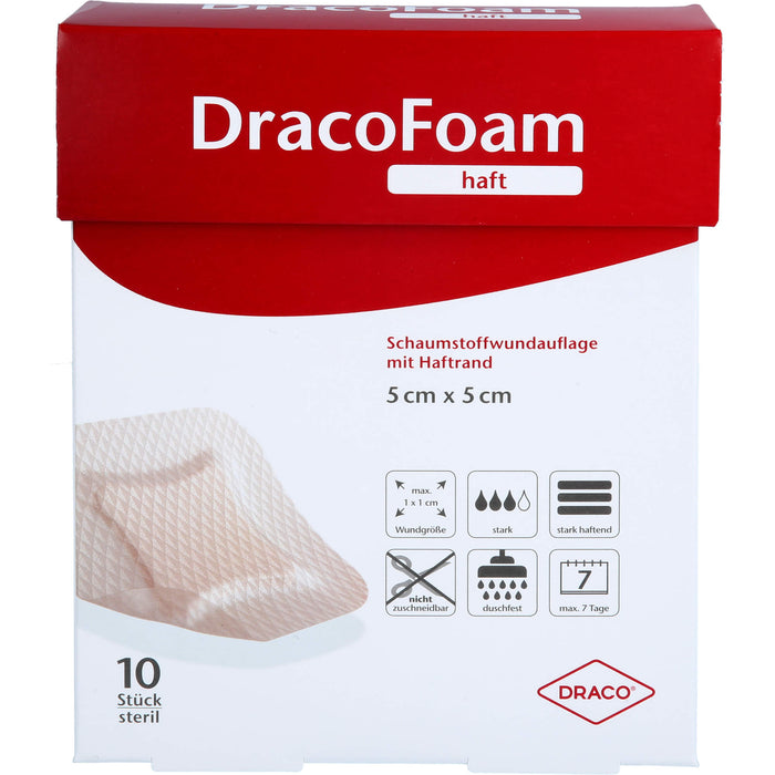 DracoFoam haft Schaumstoffverband, 10 St VER