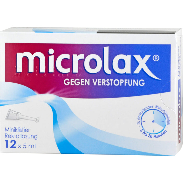 microlax Miniklistier Rektallösung Reimport EurimPharm, 12 pcs. Enemas