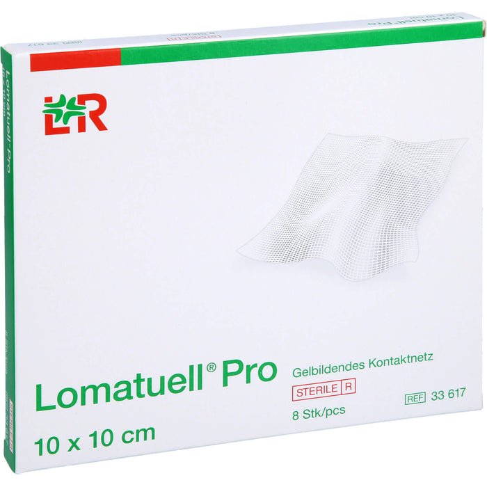 Lomatuell Pro 10x10cm steril, 8 St VER