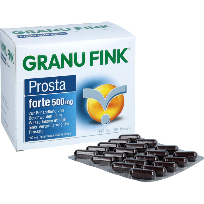 GRANU FINK Prosta forte 500 mg Hartkapseln, 140 pcs. Capsules