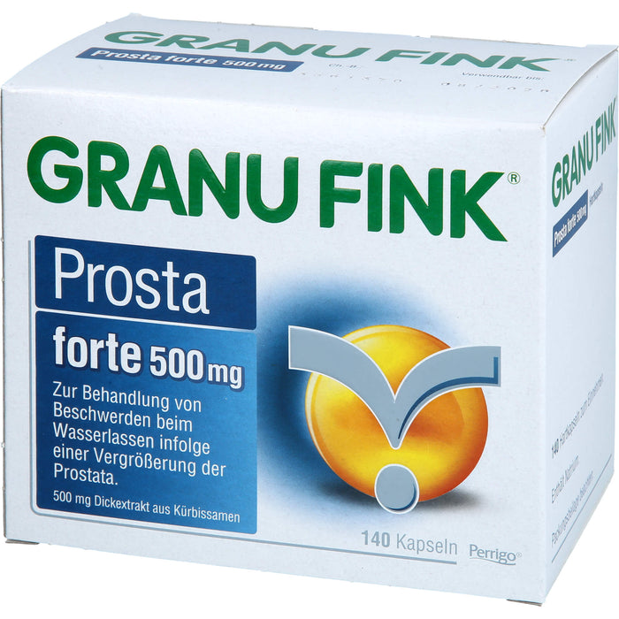 GRANU FINK Prosta forte 500 mg Hartkapseln, 140 St. Kapseln