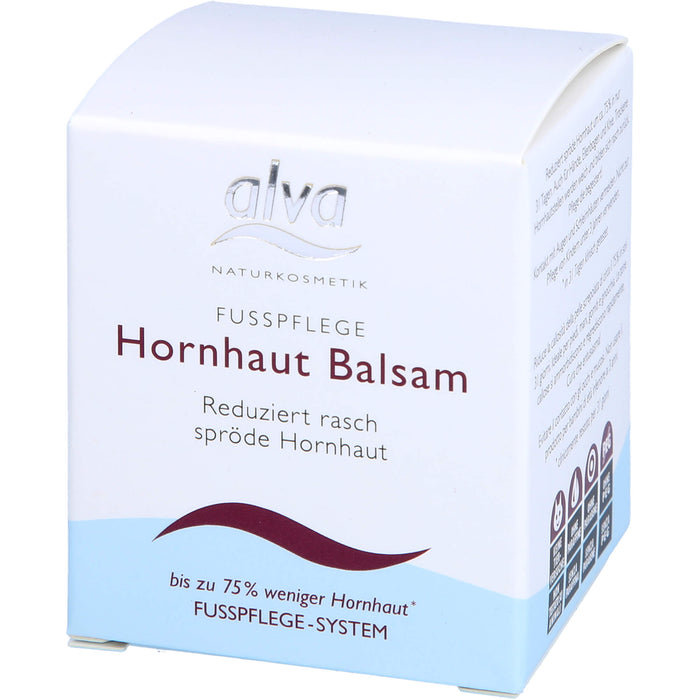 alva Fusspflege Hornhaut Balsam, 30 ml Cream