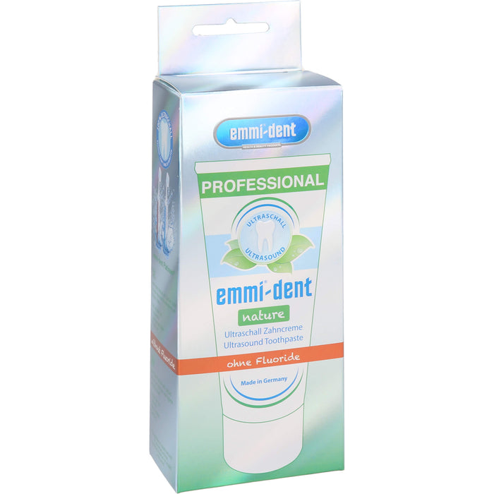 Emmi-Dent Ultraschall Zahncreme nature, 75 ml Dentifrice