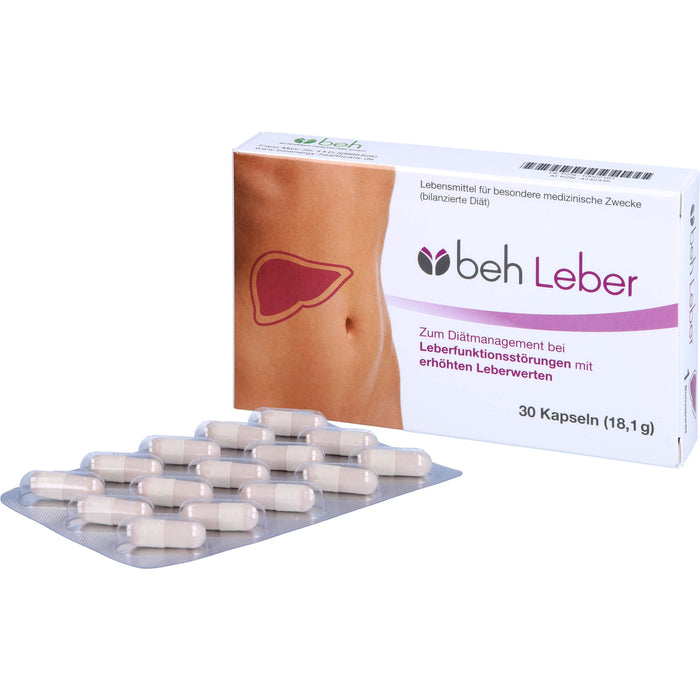 beh Leber Kapseln, 30 pcs. Capsules