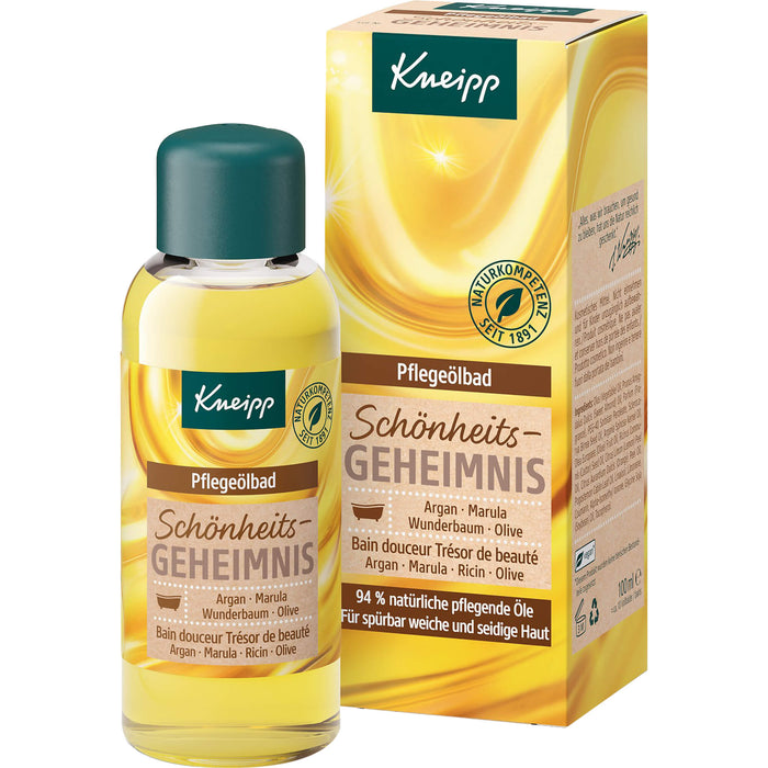 Kneipp Pflegeölbad Schönheitsgeheimnis, 100 ml Oil